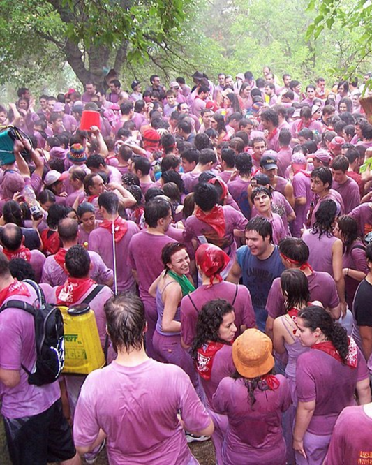 The Wine Battle in Haro (La Rioja)