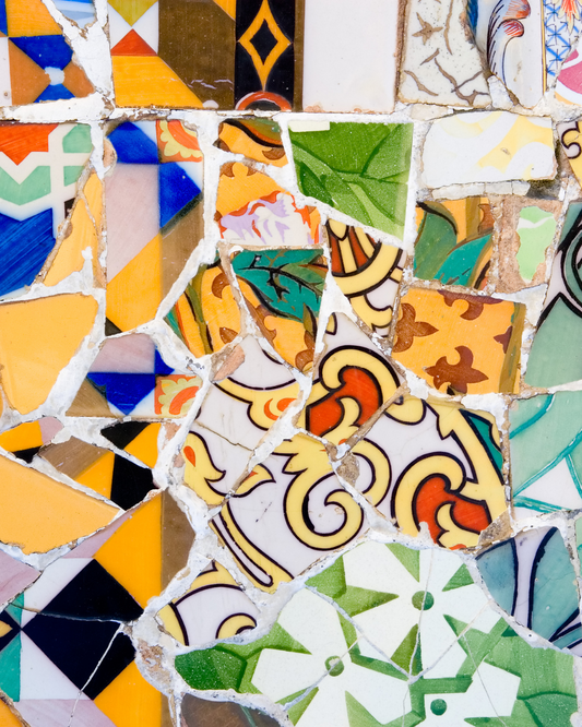 Gaudí's Mosaics: A Fusion of Color and Imagination