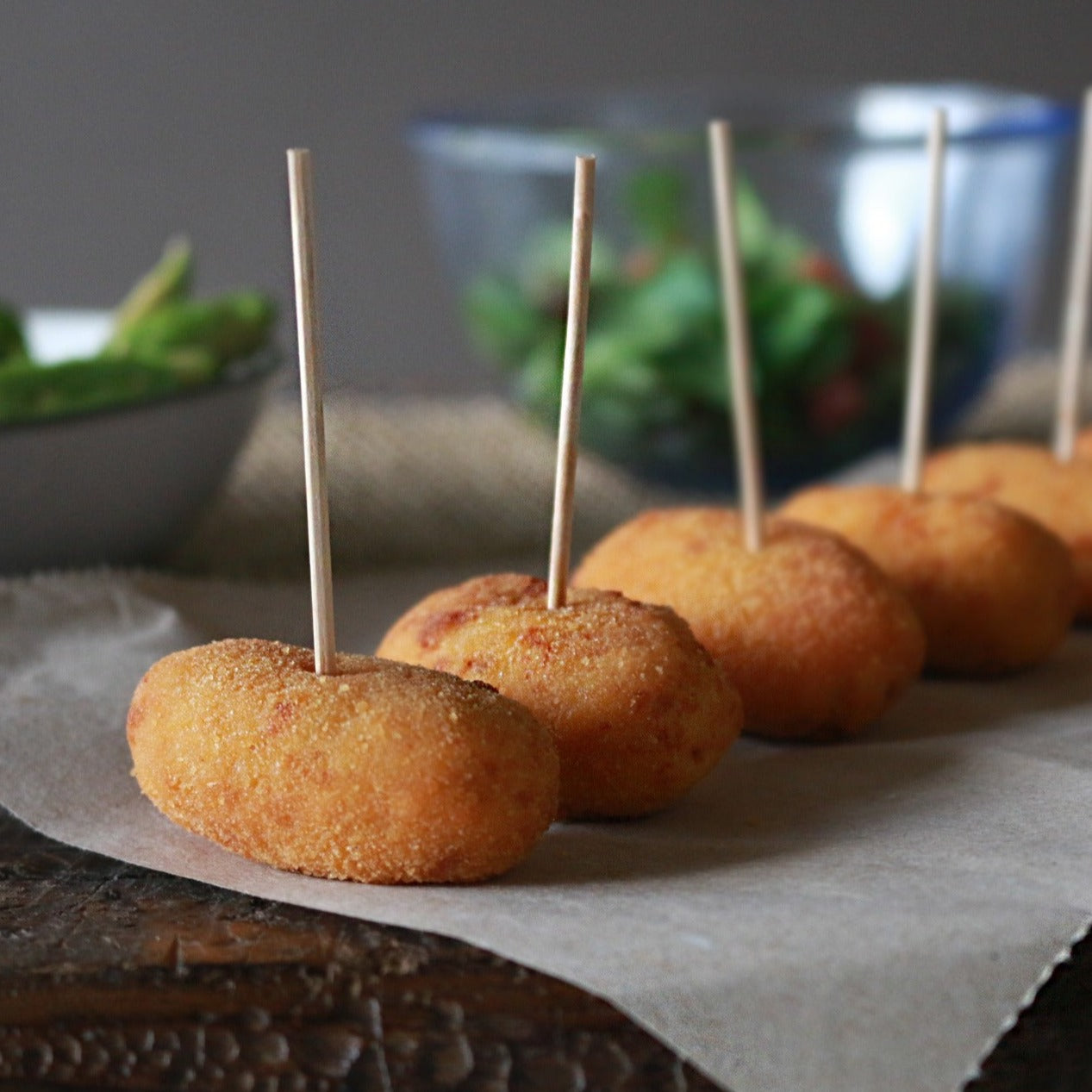 King Prawn Croquettes - Croquetas de Langostino. Ameztoi, 1Kg - Little Spain Market