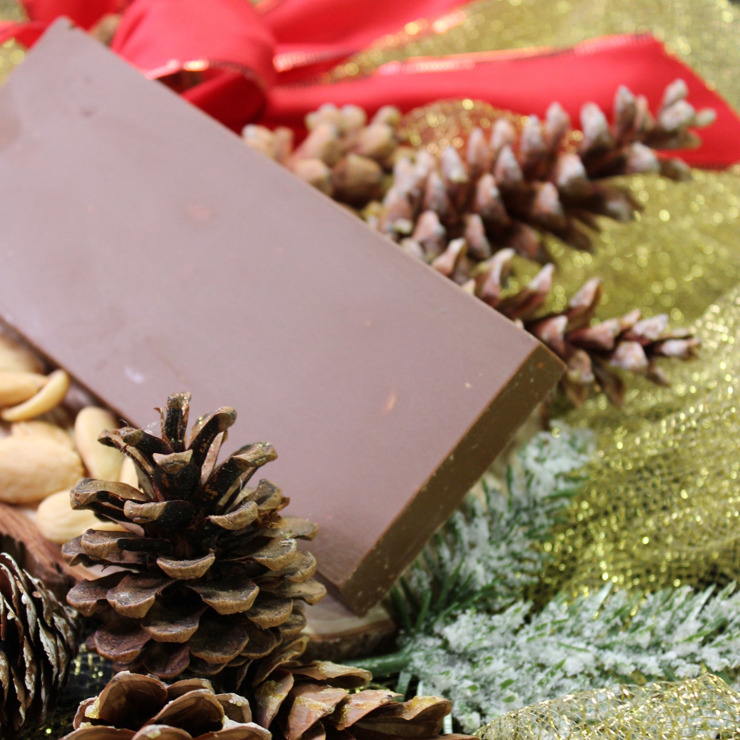 Chocolate with Almonds Nougat - Turron Chocolate Almendras. AntiuXixona, 200g - Little Spain Market