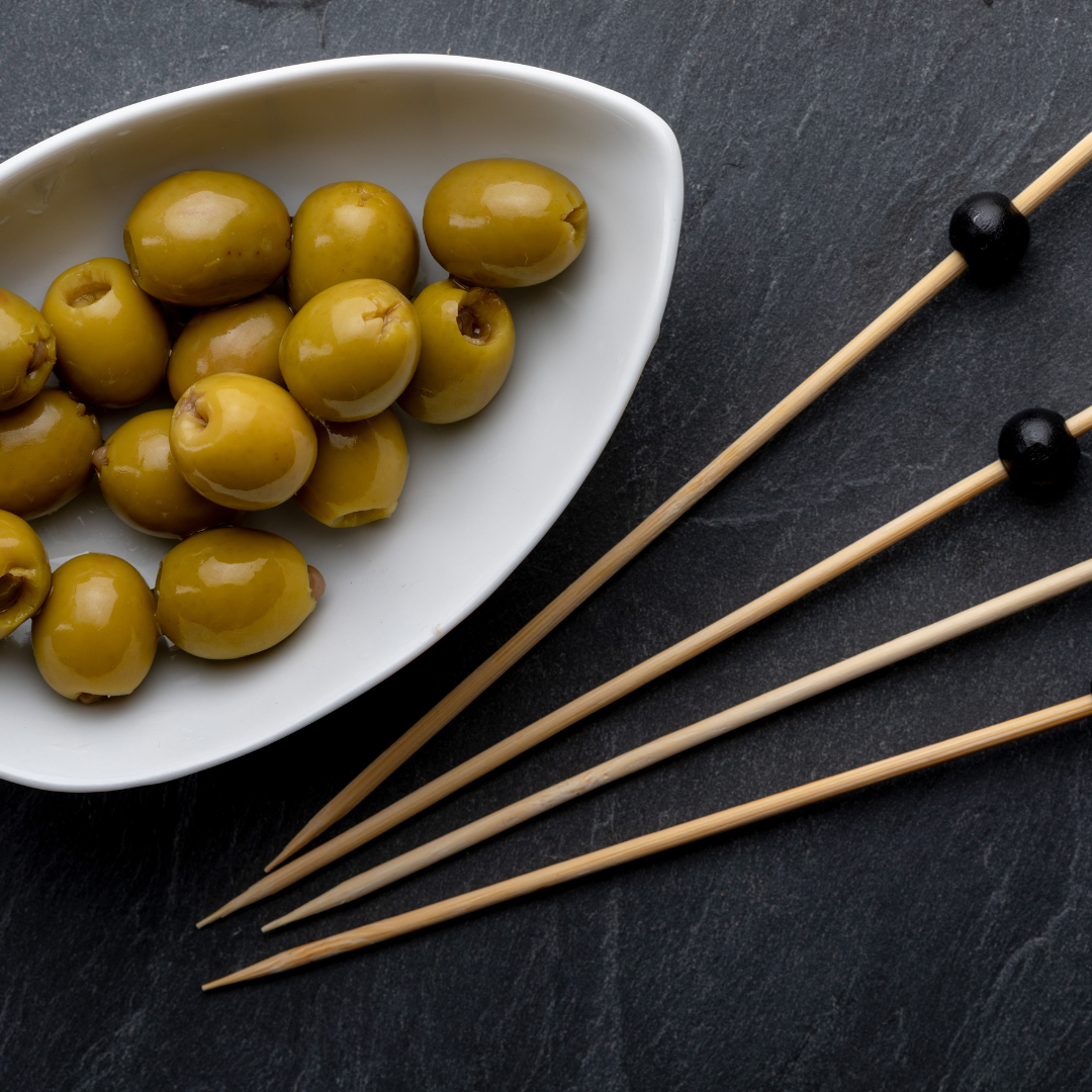 Anchovy Stuffed Green Olives - Aceitunas Rellenas Anchoa. El Faro, 1.470 Lt - Little Spain Market
