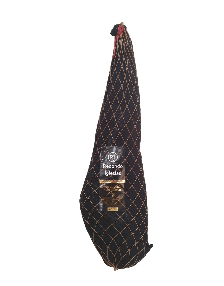 Iberian 100% Bellota Ham 36 months - Jamon Iberico 100% Bellota 36 meses. Redondo Iglesias - Solfarmers