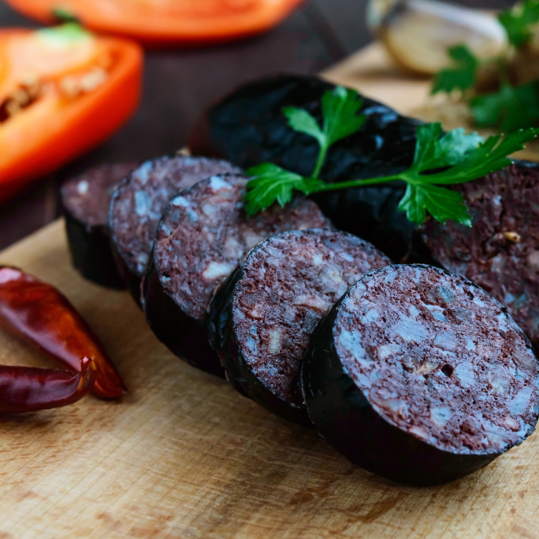 Iberian Acorn-Fed Black Pudding - Morcilla Ibérica de Bellota. Señorio de Montanera, 300g - Little Spain Market