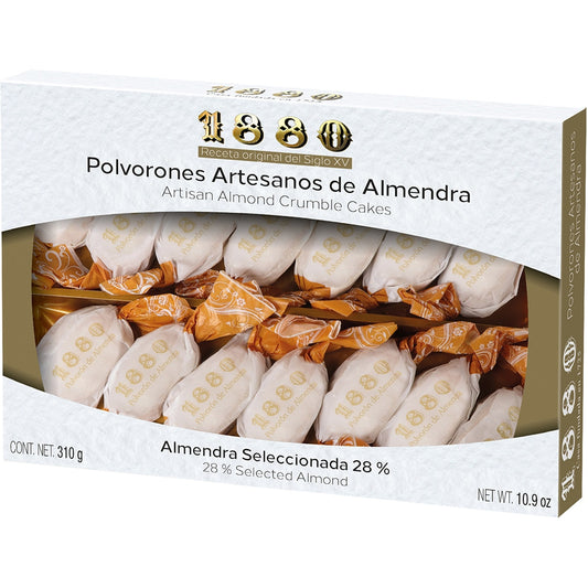 Traditional almond shortbread cakes from Spain, 310g