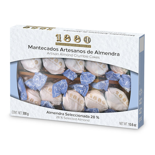 Artisan Crumble Cakes - Polvorones Artesanos. 1880, 300 g - Little Spain Market