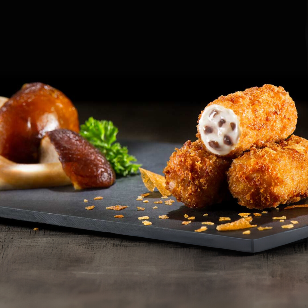 Mushrooms & Potato Flakes Croquettes - Croquetas de Boletus. La Cocina de Senén, 200g - Little Spain Market