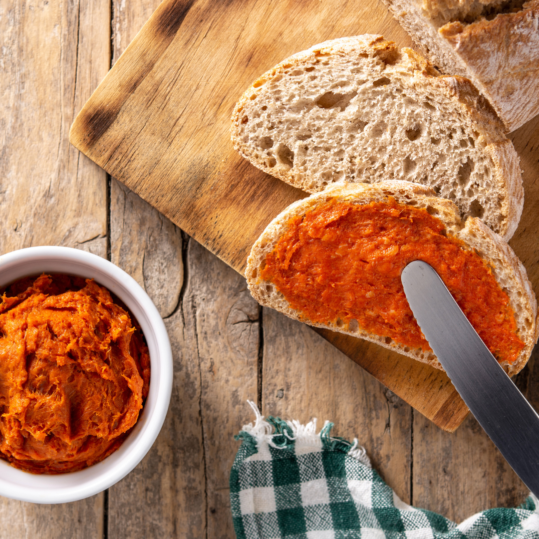 Acorn Fed Iberian Semi Soft Chorizo - Sobrasada Ibérica Bellota. Señorio de Montanera, 350g - Little Spain Market