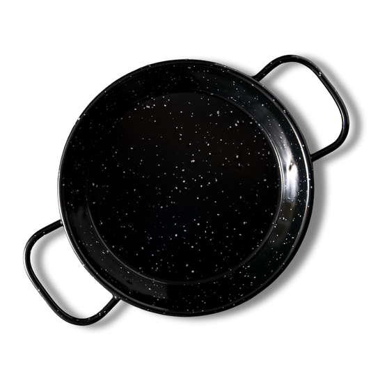 Enameled Paella Pan Suitable for Induction 30cm  - 38cm - Solfarmers