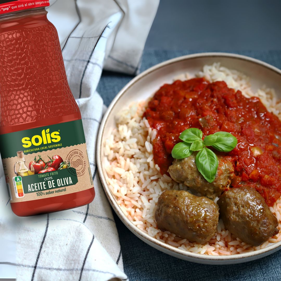 Fried Tomato with Olive Oil - Tomate Frito con Aceite de Oliva. Solis, 360 g - Solfarmers