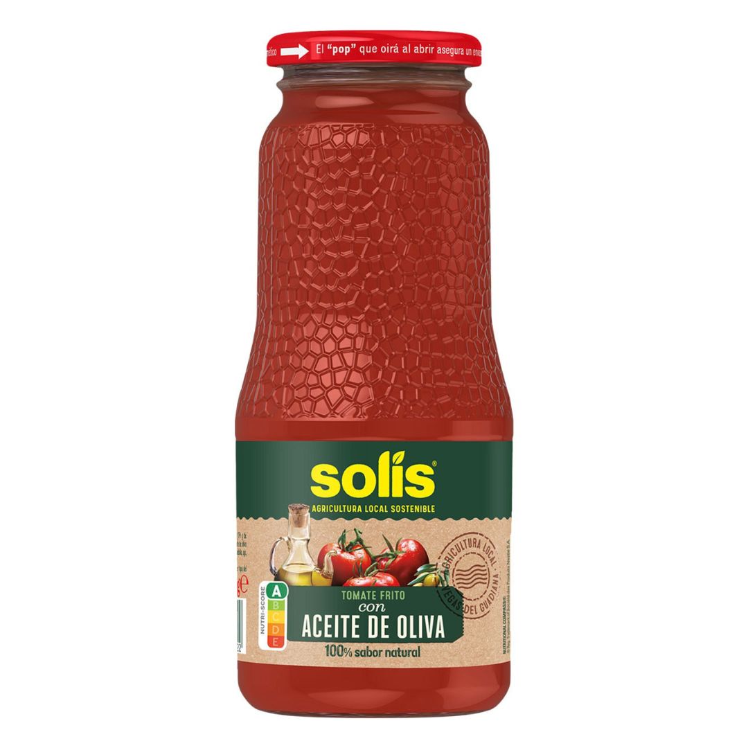 Fried Tomato with Olive Oil - Tomate Frito con Aceite de Oliva. Solis, 360 g - Solfarmers