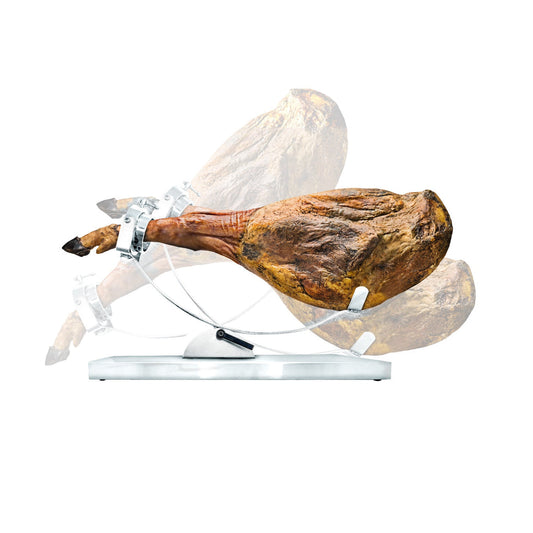 Tilting Ham Holder Stainless Steel w/ Rotating Head. Nerthus - Little Spain Market