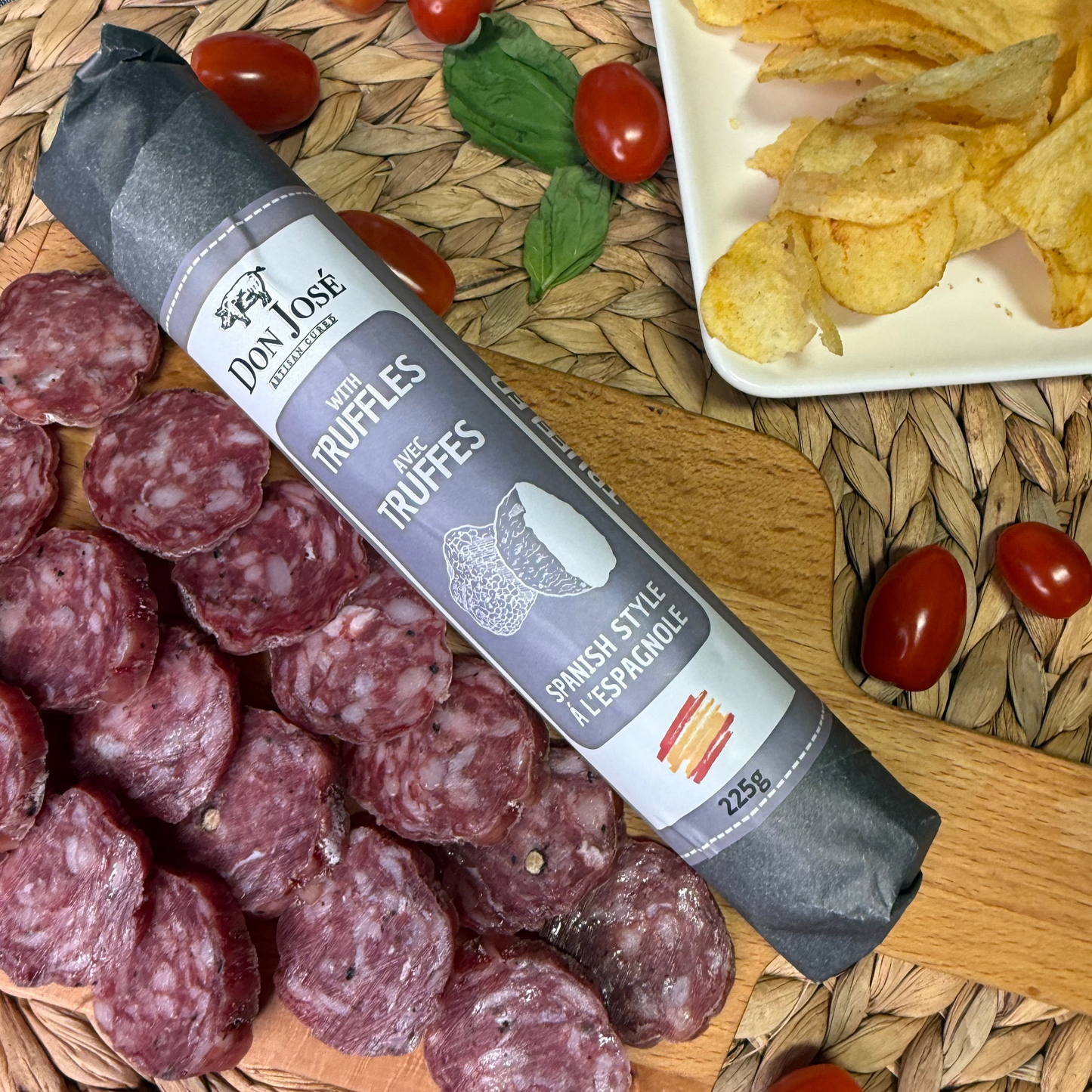 Dry Sausage Sliced - Salchichon en lonchas. Don Jose, 80g
