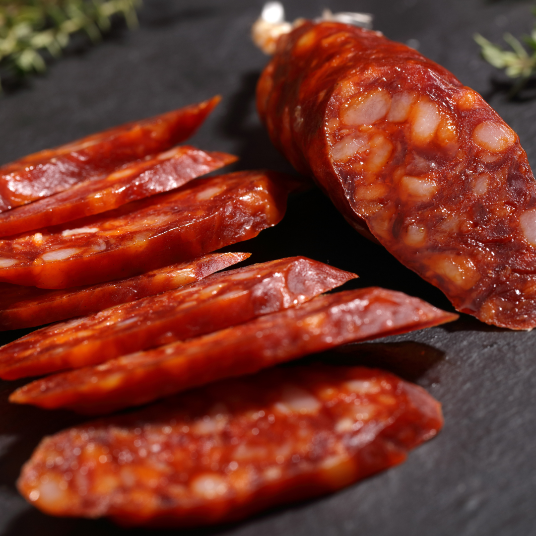Acorn-Fed Iberian Chorizo - Iberico de Bellota. Señorio de Montanera, Block 1kg - Solfarmers