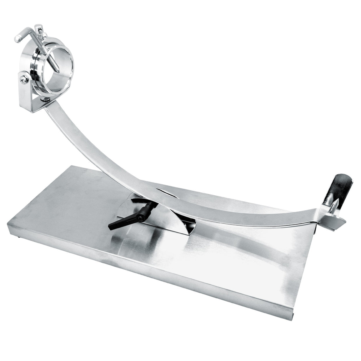 Tilting Ham Holder Stainless Steel w/ Rotating Head. Nerthus - Solfarmers