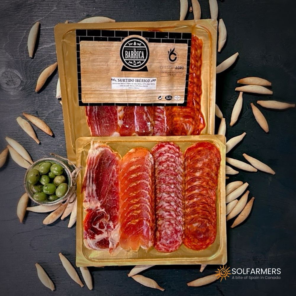 Iberian Assortment Tray La Barrica, 150g - Solfarmers