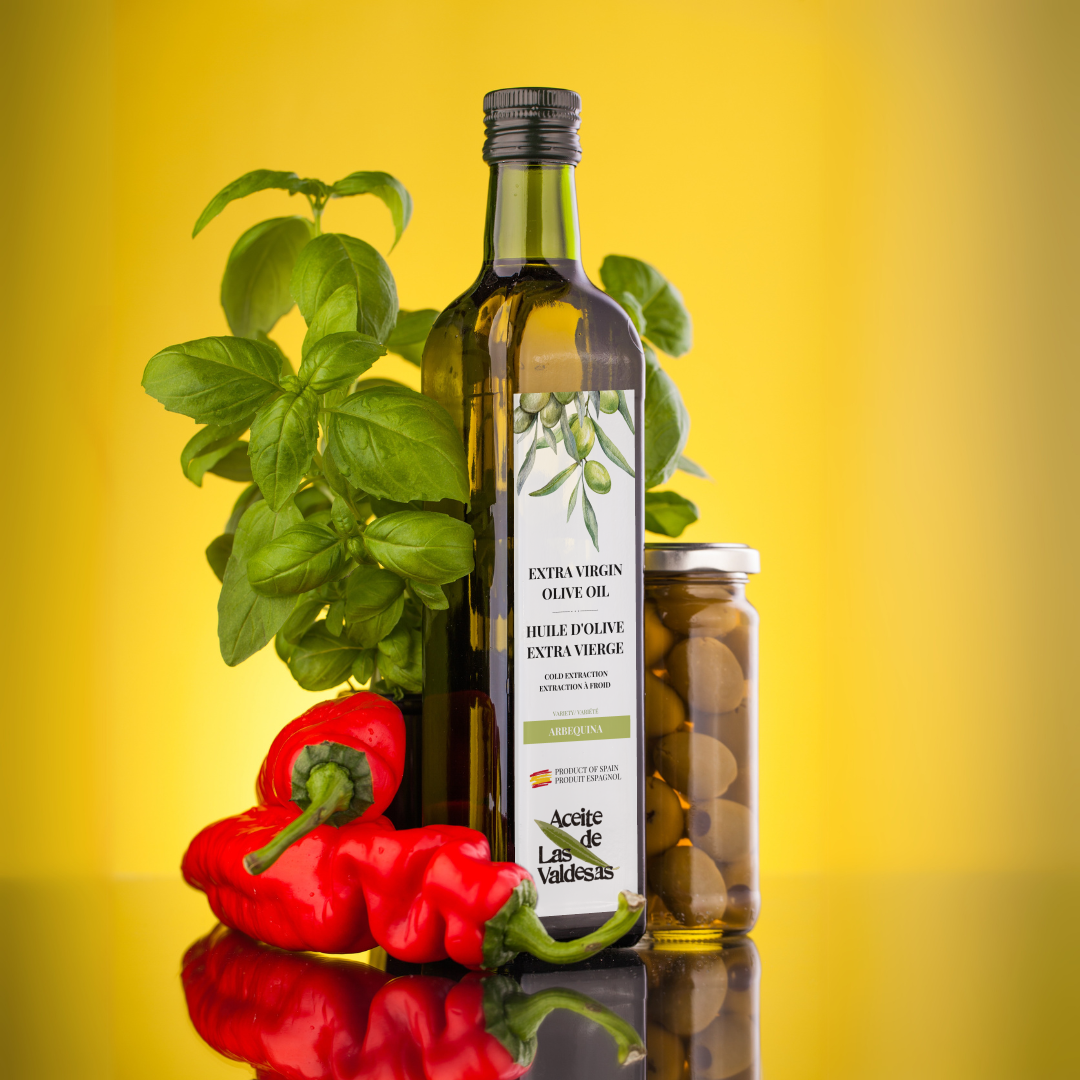 Extra Virgin Olive Oil Arbequina - EVOO. Las Valdesas, 500ml - Little Spain Market