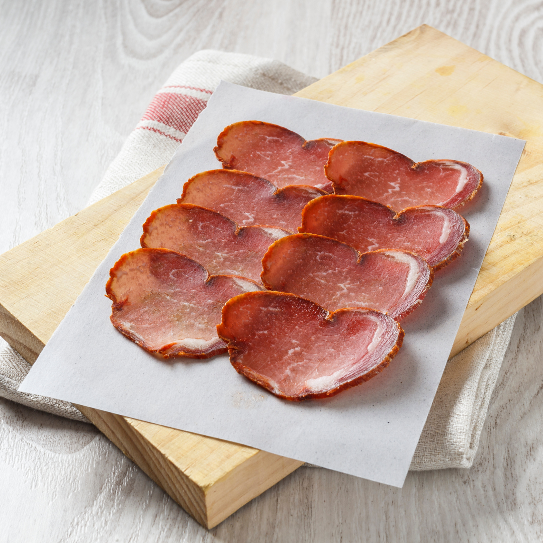 Artisan Dry Loin Sliced - Lomo Artesano lonchas. Redondo Iglesias, 80g - Little Spain Market