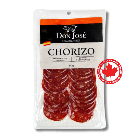 Chorizo Sliced - Chorizo en lonchas. Don Jose, 80g - Solfarmers