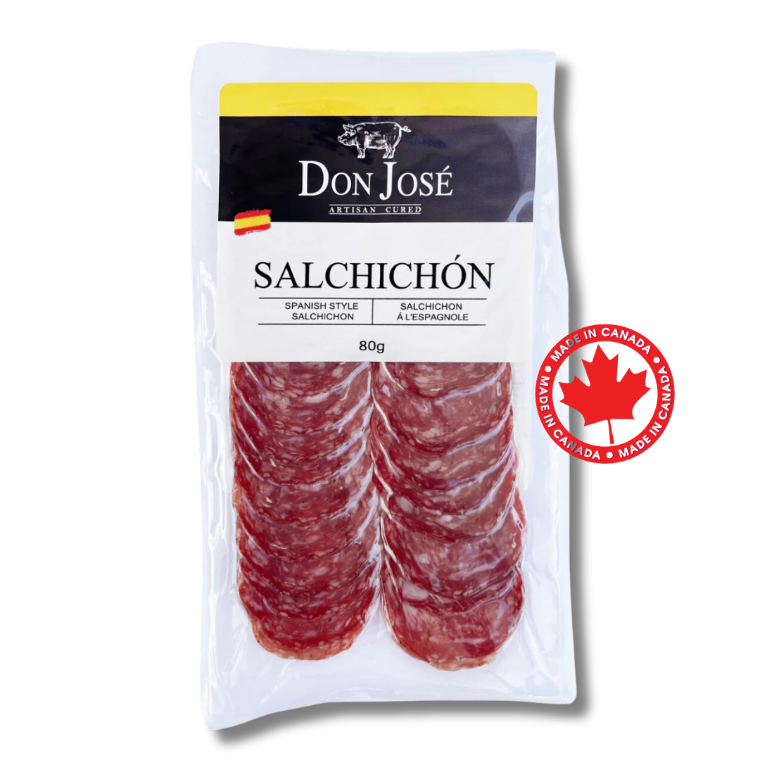 Dry Sausage Sliced - Salchichon en lonchas. Don Jose, 80g - Little Spain Market