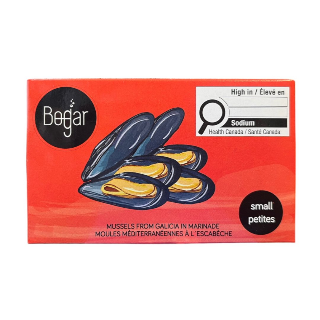 Small Mussels in Marinade - Mejillones en Escabeche. Bogar - Little Spain Market