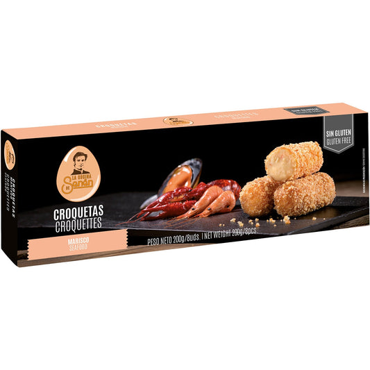 Seafood Croquettes - Croquetas de Mariscos. La Cocina de Senén, 200g - Little Spain Market