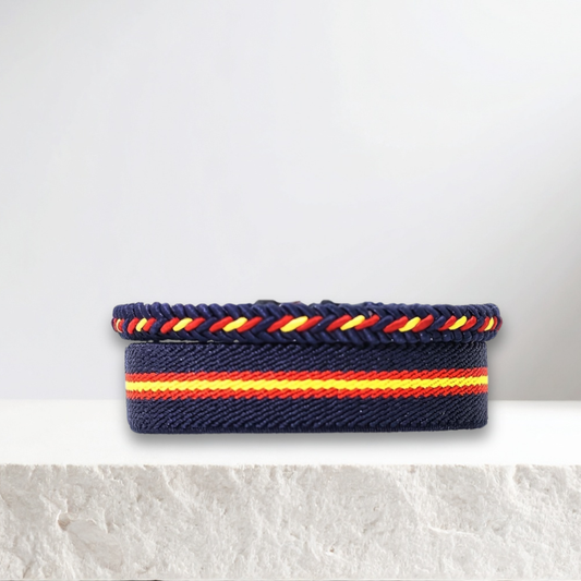 Spain Spirit Blue Navy Wristbands - Little Spain Market
