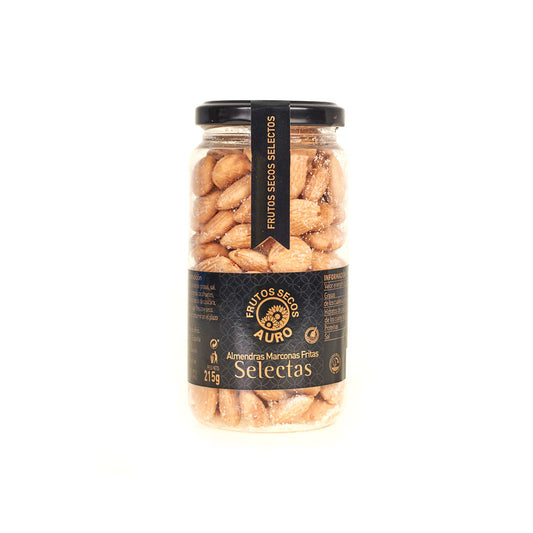 Marcona Almonds Fried - Almendras Fritas. Auro, 215 g - Little Spain Market