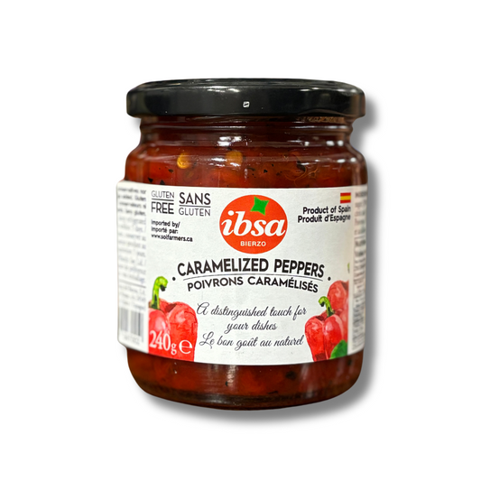 IBSA caramelized roasted pepper, 240g - Little Spain Market