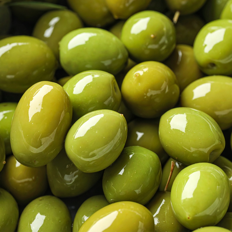 Marinated green olives - Aceitunas verdes Delicias del Sur. Little Spain, 350 ml - Solfarmers