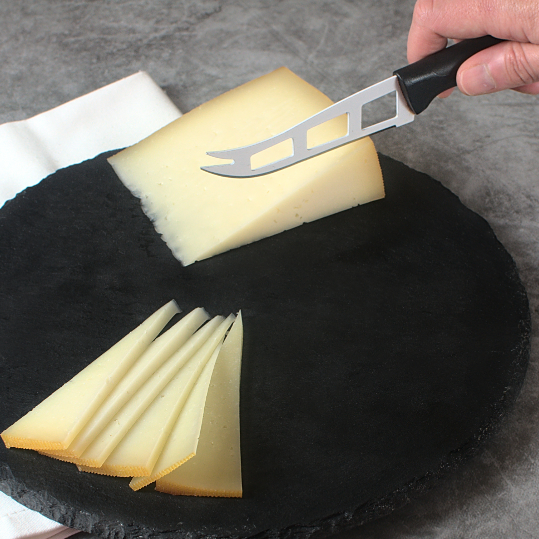 Cured smoked Idiazabal sheep cheese PDO from the Basque Country