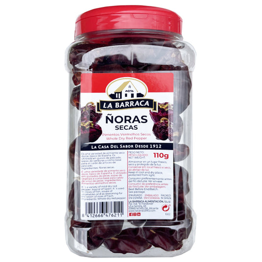 Dry Ñora Peppers. La Barraca, 110g - Solfarmers