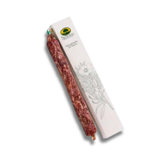 Iberian Acorn-Fed Salchichon Vela - Salchichon Ibérico de Bellota, Stick 250g - Little Spain Market