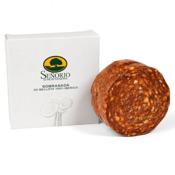 Acorn Fed Iberian Semi Soft Chorizo - Sobrasada Ibérica Bellota. Señorio de Montanera, 350g - Little Spain Market